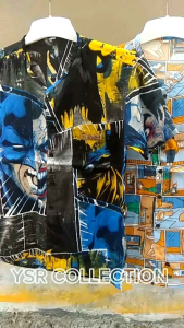 BISA COD Kemeja Rayon Anak Piyama Anak Kemeja Rayon Premium Kemeja Rayon Karakter Anak 2-12 tahun