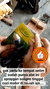 SEMPROTAN CUCI MOTOR MOBIL SEPRAY GUN SOLIGEN
