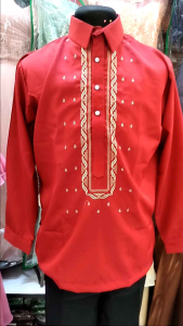 Polo Barong Long sleeves(assorted burda)