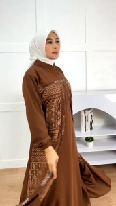 PAYET MOTE PRESS MOTIF LURUS BUAT LIST HIJAB DAN BAJU MUSLIM
