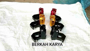 Breket dudukan raiser stang setir Rzr Sonic 150r satria Fu injeksi fi carbu tebal 16cm