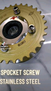 Stainless Steel Sprocket Hub Motor Screw Set 4PCS LC135 Y15 SRL