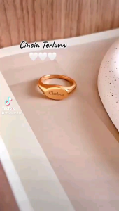 Cincin Signel Oval Engrave: Pilihan Tepat untuk Pria