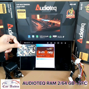 HEAD UNIT ANDROID XPANDER 2015 - 2021 ANDROID AUDIOTEQ NFC 9 INCH RAM 2/64 GB CAR PLAY