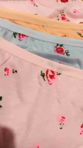 6PCS CELANA DALAM WANITA HONYTING MOTIF KEMBANG L XL XXL