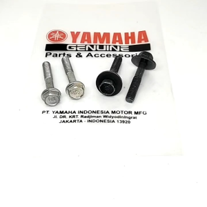 1set 2pcs Baut Dudukan Box Filter Udara Yamaha Nmax/Aerox/Lexi New/Old Original