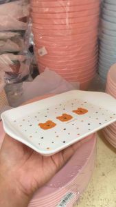 M KITCHEN ถาด ถาดเสริฟน้ำ ใส่ผลไม้ ใส่เงินทอน หรือเครื่องประดับ เมลามีน 21x14 cm