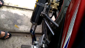 silincer slincer slenser knalpot racing Akrapovic layang karbon inlet 51mm untuk ninja 250 Fi karbu CBR 250RR Vixion R15 Sonic GSX R25 dll