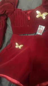 SET noel (không bướm) SÉT VÁY NOEL Set đầm màu đỏ Váy Noel Set Đầm noel Set noel noel