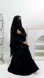 FAATINA SERRIES BY SHAZFA | GAMIS SET FRENCH KHIMAR | GAMIS SET KHIMAR SOFT PED | SELENA SILK | SUPER CANTIK