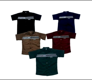 Baju Atasan Koko Lengan Pendek Anak Laki-Laki Usia 2-9 Tahun | Kemeja Koko Anak Laki-Laki Lengan Pendek Terbaru Usia 2-9 Tahun Katun Toyobo Tojiro Premium Produk Exclusive SantiKa Fashion