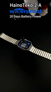 2025 SMARTWATCH GERMANY HAINOTEKO-2 AMOLED WATERPROOF MEMORY 1GB 24H PANTAU KESEHATAN OLAHRAGA CALL