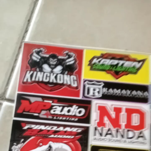 Stiker Audio & Sound System Vinyl: Pilihan Terbaik untuk Interior Anda