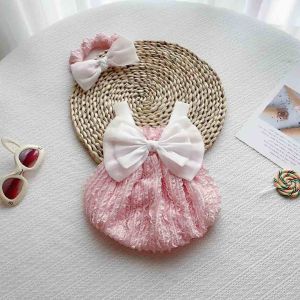 (3-12kg) Body Nhún Hồng Nơ To NHÍM XÙ KIDS Cho Bé Gái Sơ Sinh Đầy Tháng Thôi Nôi B095