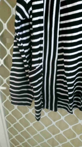 Cardigan Rajut Outer Wanita Garis-Garis Stripe Eloine XL