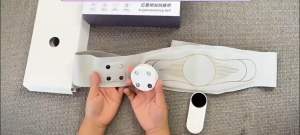 Máy Massage Giảm Mỡ Bụng EMS Beame BM-B48 Đai Massage Lưng Bụng Rung Nhiệt Đánh Tan Mỡ