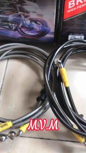 EXTREME - SELANG REM SET DEPAN BELAKANG COPY TDR/ KTC TYPE NON ABS PNP YAMAHA NMAX OLD DAN NMAX NEW 2020-2024 NO ABS EXTREME