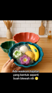 [ DAPAT 12 BIJI ] waskom diameter 23 cm nasi berkatan  / nasi dan kue / hajatan / jumbo / ember / bak / basin / baskom / kenduri / kenduren / syukuran / bingkisan / tasyakuran / ceting / wakul