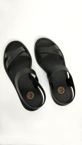 Sandal Cross Slingback Camou Wanita VARA Cashew