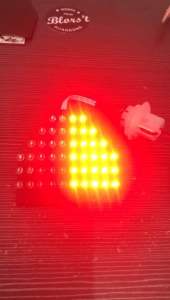 Lampu Stoplamp LED Running 10 Mode Otomatis Dan Manual Beat ESP Beat Street 2016 2017 2018 2019