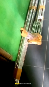 Tiang Lampu Sorot Jalan Tinggi 3 Pipa 1.1/4 Inc