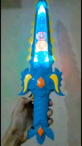 Mainan Anak Pedang Electric / Mainan Keren Anak Pedang Mainan Gear Set Hadiah