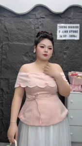 Set Bigsize 50-90KG Dễ Thương Thanh Lịch Phom Peplum Che Khuyết Điểm Đi Làm Đi Tiệc Đi Chơi - S127 - Ú Xinh Store