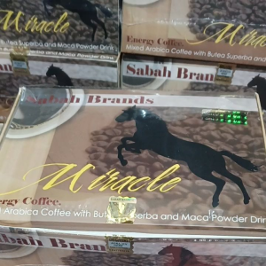NEW ARRIVAL SABAH MIRACLE COFFEE FOR MEN AND WOMEN 5PCS SACHETS FOR TRIAL PACK 100% ORIGINAL (pampatigas pampatayo pampagana)