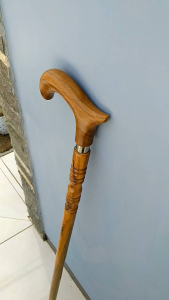 Tongkat jalan kayu kelor Jawa Timur tengah profil C298