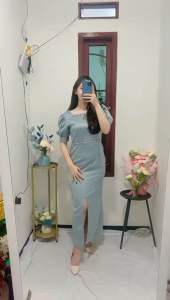 Dress ECA / Dress Lebaran / Dress Pesta Natal 2024