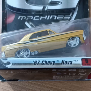 Hotwheels C3 Machines 1:50 scale 67 Chevy Nova (card may have soft corners)