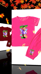 Baju Anak Setelan Kaos Perempuan dan Laki-laki Gemoy Viral Terbaru Usia 1-6 Tahun
