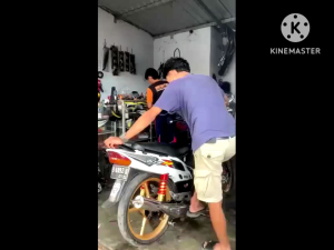 TERBARU KNALPOT FIZ R STANDAR RACING FULL CROOM SUARA SUPER GARING