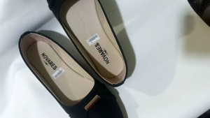 WR FLATSHOES NS0518 SEPATU WANITA TERBARU PITA SELOBONG BALET FLAT