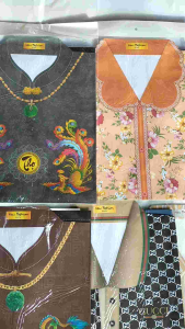 Hàng mã bộ quần áo kiểu nữ kèm phụ kiện/Giấy cúng quần áo nữ trẻ hàng mã