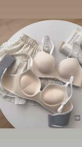 🇲🇾 Ready Stock High Quality 6cm Push Up Bra（3 Hooks）Wireless Bra(Tidak Dawai+Span Tebal+Tepi Besar)Ori原版加厚内衣加厚文胸小胸内衣AA杯内衣聚拢内衣Push Up Bra