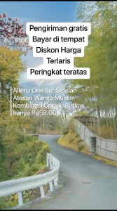 ALLEA ONE SET PREMIUM // SETELAN KOMBINASI CRINKLE AIRFLOW