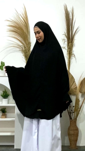 Khimar jilbab jumbo syari non pad model polos PD 125 PB 150