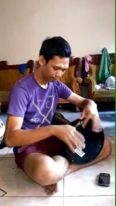 Darbuka sombaty 9inc fullset tas kunci L