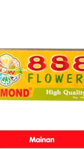 Diamond 888 Flowers Kartu Permainan Domino Assorted