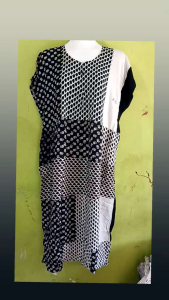 DASTER RAYON RIJEK SAMBUNGAN DRES WANITA ADEM