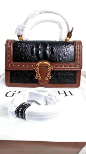 Tas GUSACHI Vintage Klasik Ukir Sultan Mewah Handbag Selempang Untuk Wanita Brand Import Kualitas Premium kd 18