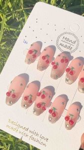 เล็บปลอม เล็บสีเจล งานไทย 100% งานสีลูกแก้ว ปั้นนู้น