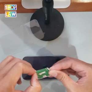 Kính cường lực mặt sau iPhone 11/ 12/ 13/ 14/ 15 Plus/ 16 Pro Max Keo Khô Viền chống loang lỗ