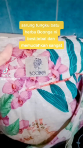 BATU SUNGAI ORIGINAL TUNGKU BERSALIN DAN SARUNG HERBA