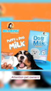 Bearing Milk Replacer Cat Milk Formula With Taurine & Dog Milk W/ Casein (Sold PER PIECE 100g or PER BOX 300g) Pet Milk