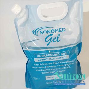 Ultrasound Gel in Pouch 2.5kg (Innovative Packing Design) Blue / Colourless Gel