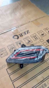 Toyota Yaris 2018 2019 2020 2021 2022 2023 2024 2025 rear bumper led reflector fog lamp light foglamp foglight cover bodykit body kit