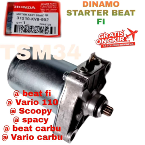 Dinamo Starter Beat FI & Vario Karburator & Scoopy FI