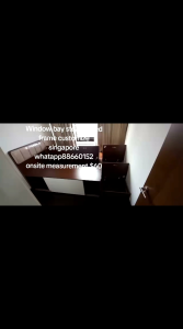 Window bay storage bed customize singapore for condo/queen size bed frame